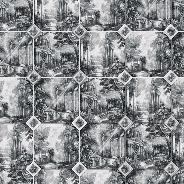 Arcadia Ego Ink and Bone fabric