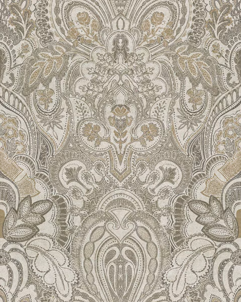 Damask Dangereuse Ashlar fabric