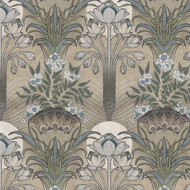 Gin on the Nile Ashlar fabric