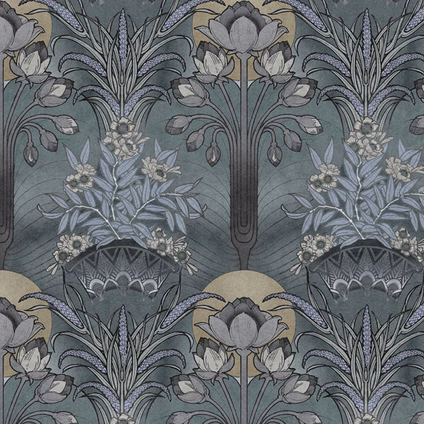 Gin on the Nile Horizon fabric