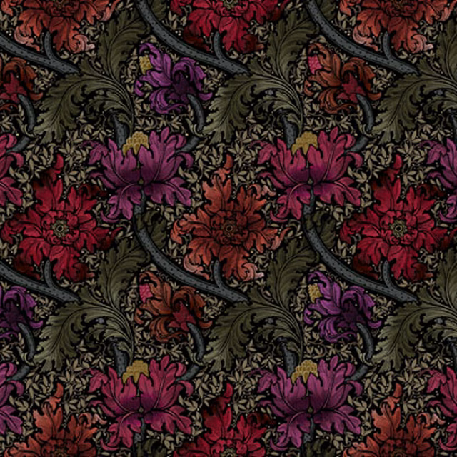Morris Major Berry fabric
