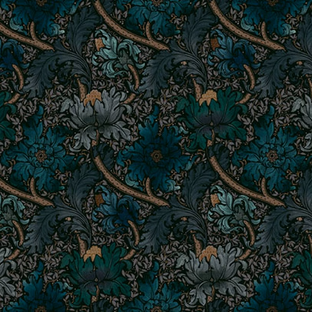Morris Major Peacock fabric