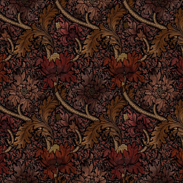 Morris Major Russet fabric