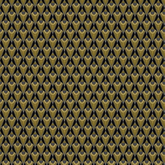 Egyptian Cocktail Anthracite fabric