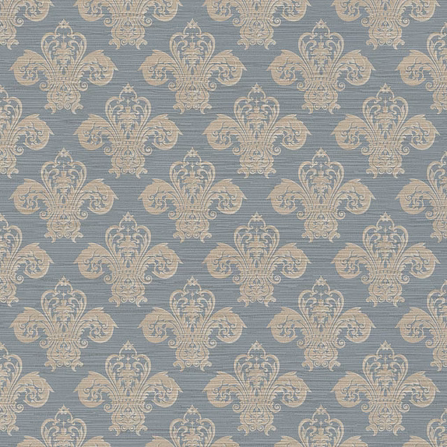 Fleur De Lush Trinon Blue fabric