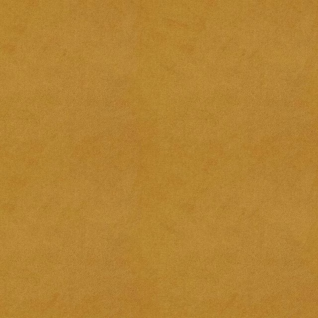 Warm ochre-gold fabric with a softly mottled, matte plain surface