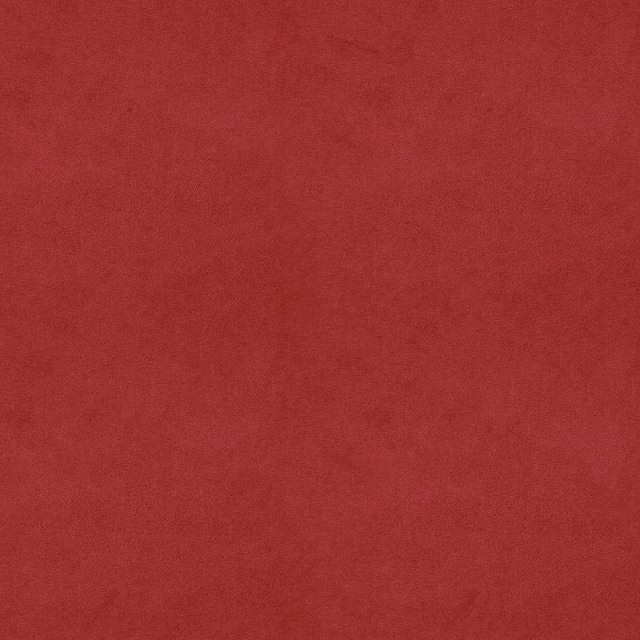 Deep scorched-red fabric with a softly mottled, matte surface