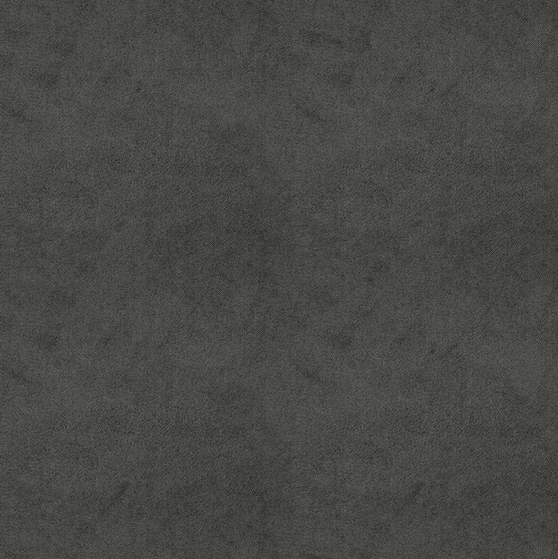 Deep charcoal-grey textile swatch with a softly mottled, cloudy surface