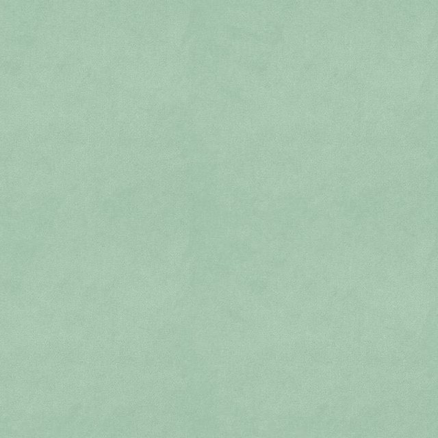 Close-up of softly mottled pale spearmint green plain fabric surface