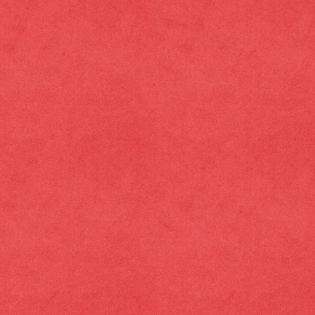 Warm watermelon-red fabric with a softly mottled, brushed-looking surface