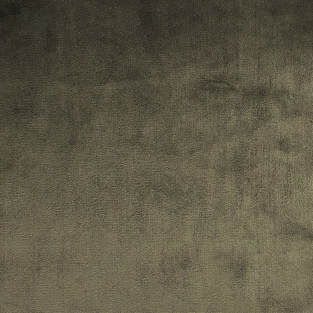 Muted olive-khaki woven fabric with fine texture and soft tonal mottling