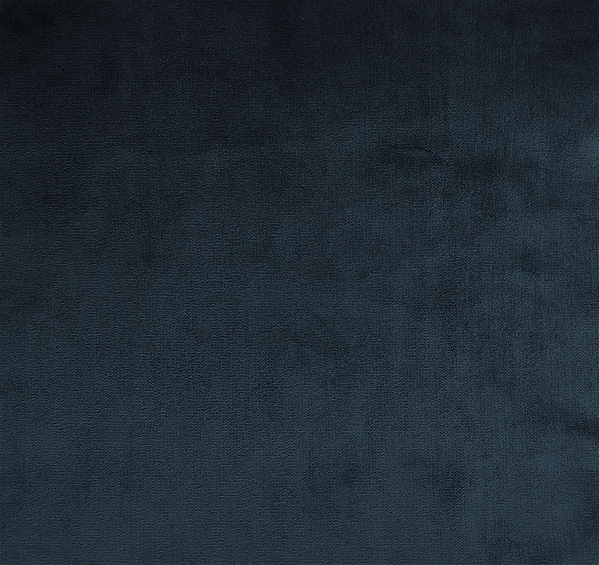 Inky blue-teal woven textile with a softly mottled, shadowed surface