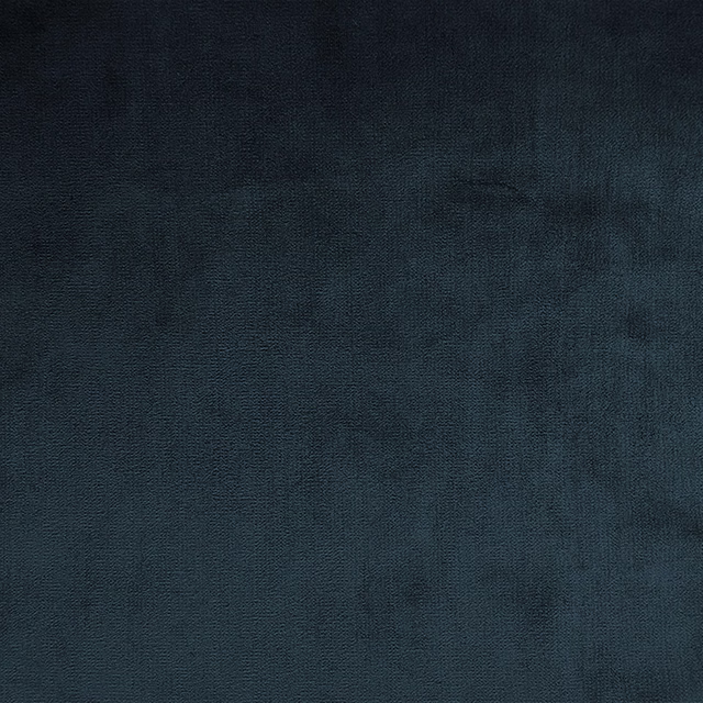 Inky blue-teal woven textile with a softly mottled, shadowed surface