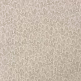 Soft mushroom-taupe woven fabric with small leafy motifs and creamy mottled highlights