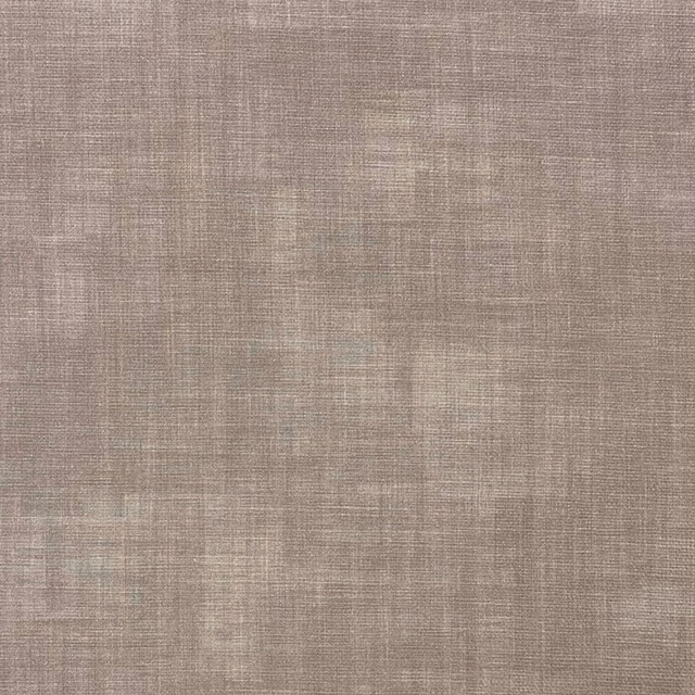 Close view of taupe-grey Wareham fabric with a fine, softly irregular crosshatch weave