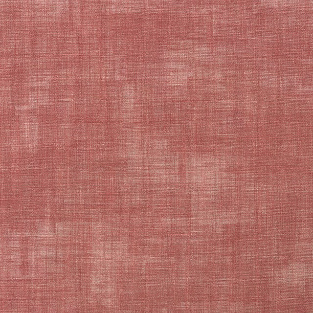Muted rose-terracotta fabric with an irregular fine crosshatched woven texture