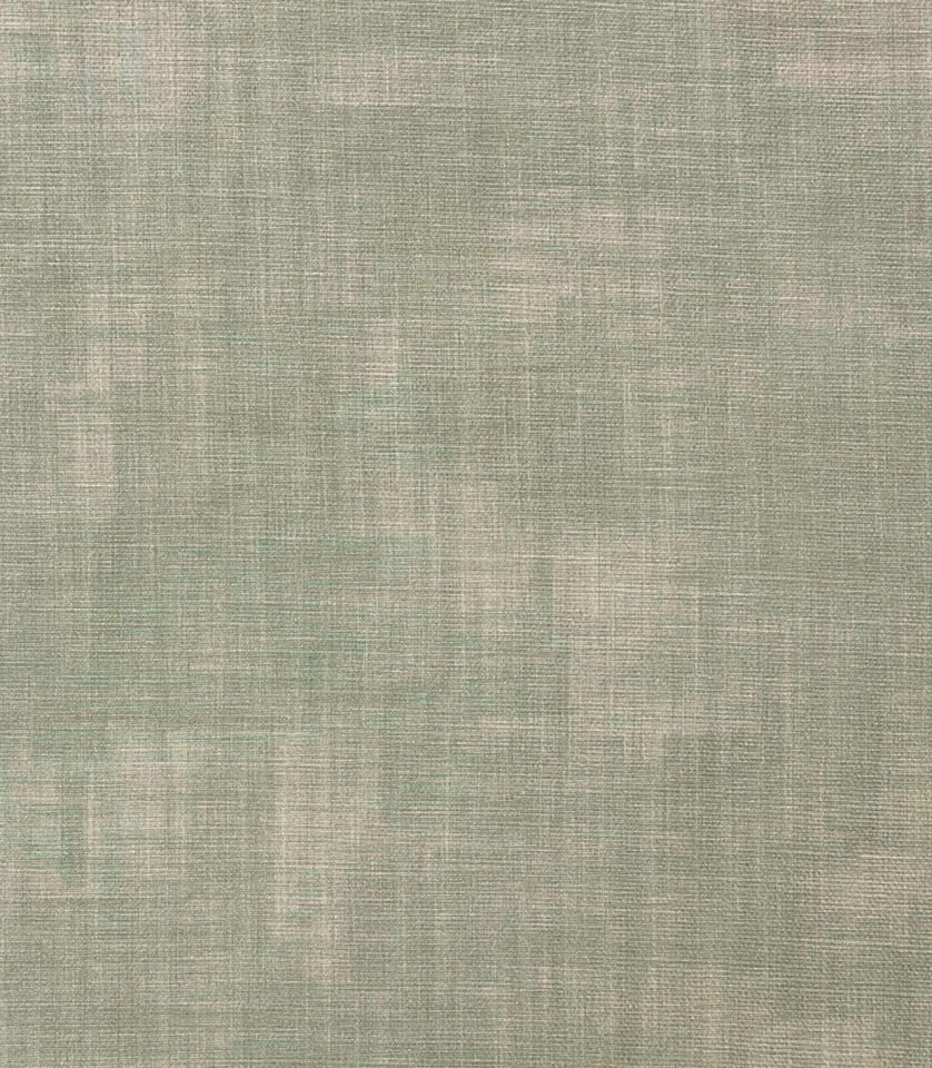 Soft sage-grey crosshatch weave with pale vertical and horizontal slub lines