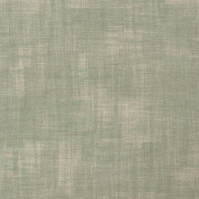 Soft sage-grey crosshatch weave with pale vertical and horizontal slub lines