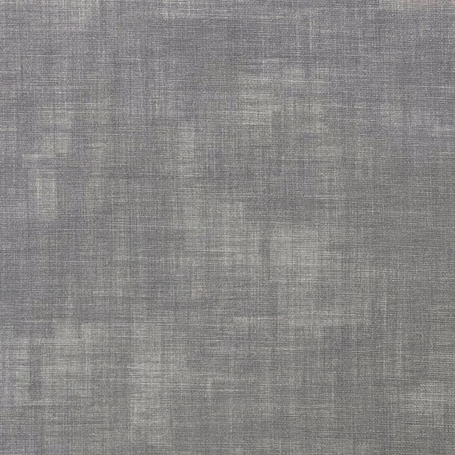 Cool mid-grey woven fabric with subtle crosshatch texture and tonal thread variation