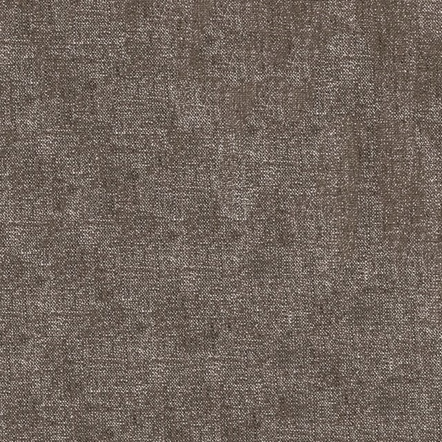 Close-up of warm taupe-brown plain weave with fine flecked texture