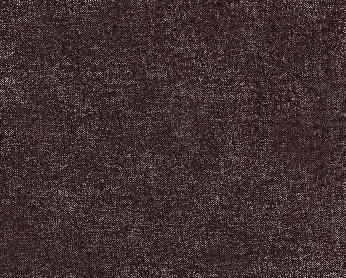 Deep cocoa-brown Sherborne 6 fabric with a fine softly crosshatched weave