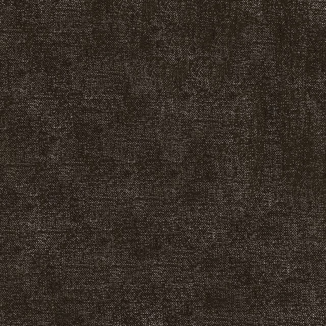 Close-up of deep umber-brown plain weave with fine flecked texture