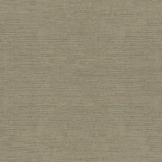 Muted taupe-grey fabric with fine horizontal striated weave and subtle tonal depth