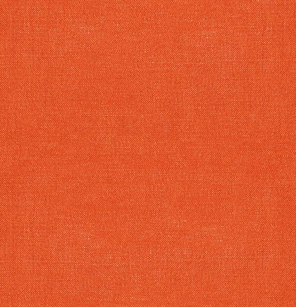 Close-up of warm coral-orange Whitewell fabric with a fine, even woven texture