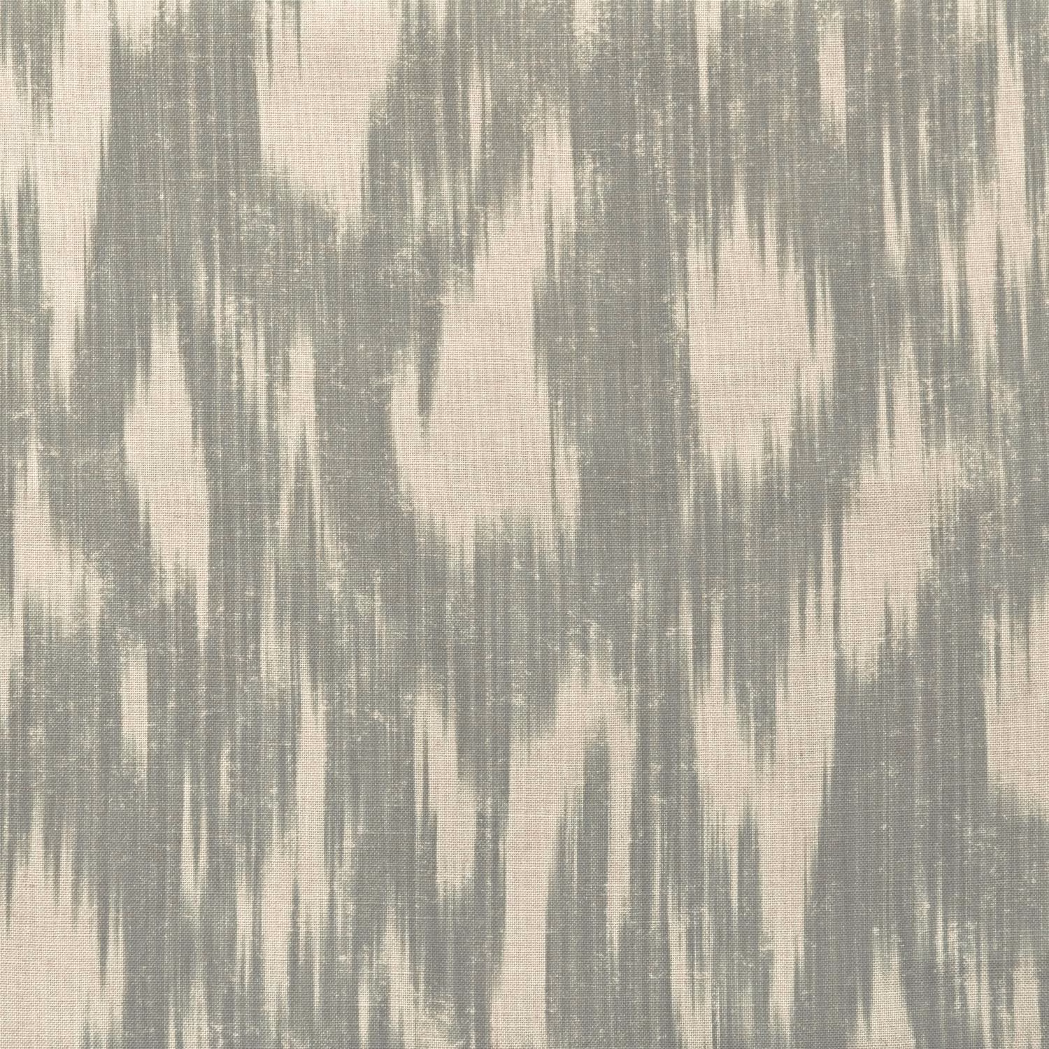 Soft storm-grey and ivory vertical brushstrokes over a fine woven ground