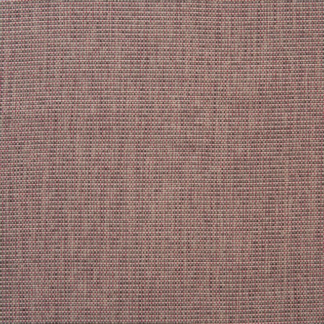 Dusty rose and charcoal outdoor fabric showing a tight micro-check weave