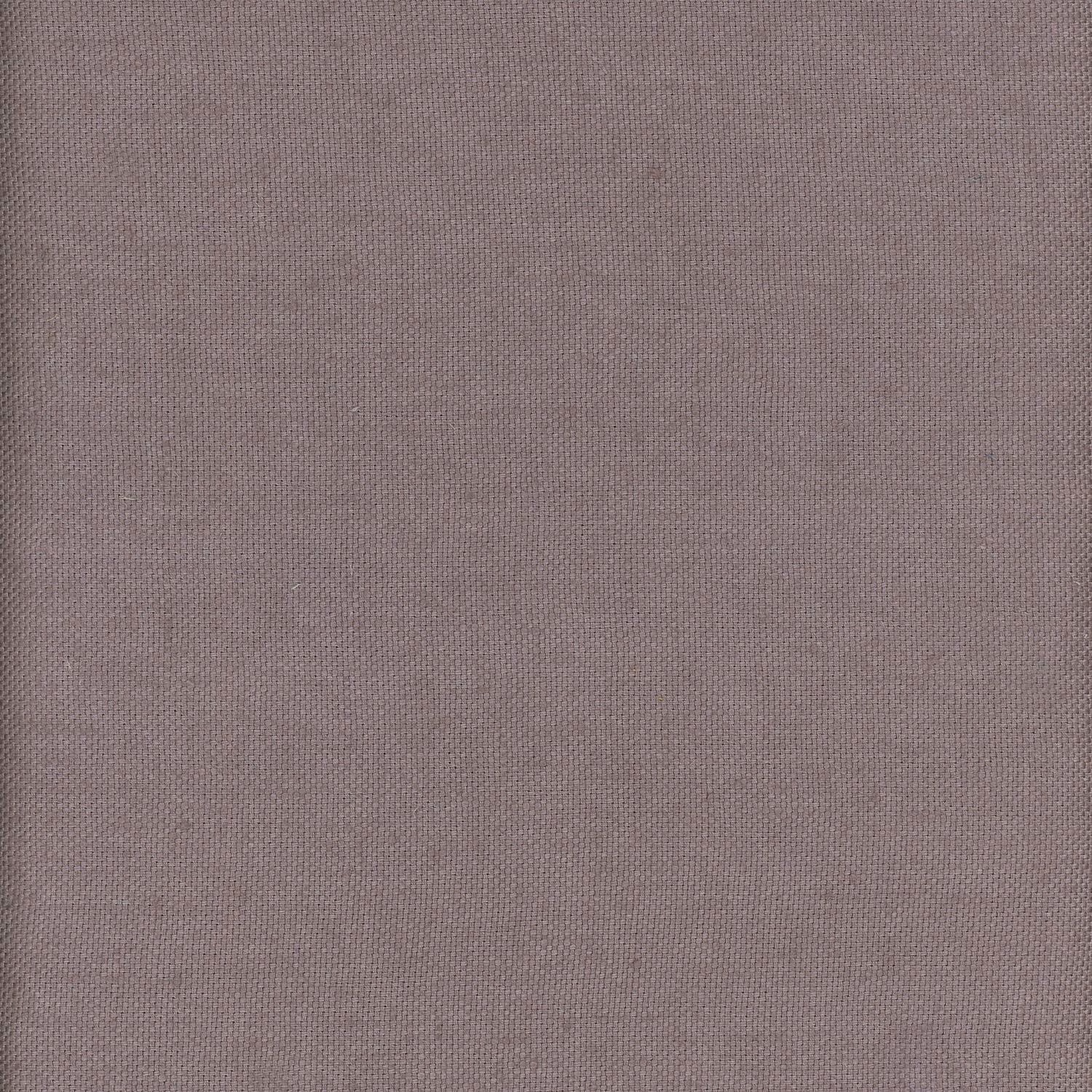 Close-up of muted berry-mauve linen with a fine, even plain weave