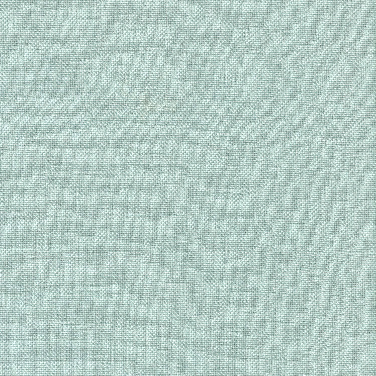 Pale aqua-mint fabric with a fine, even linen-like woven texture