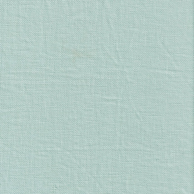 Pale aqua-mint fabric with a fine, even linen-like woven texture