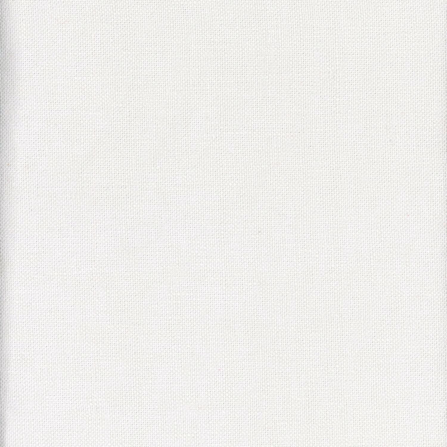 Fine ivory-white plain weave with a softly textured linen surface