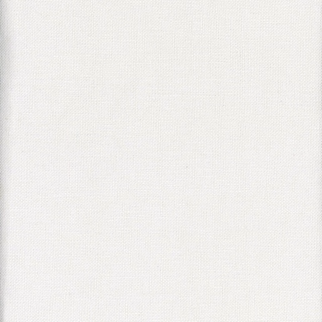 Fine ivory-white plain weave with a softly textured linen surface