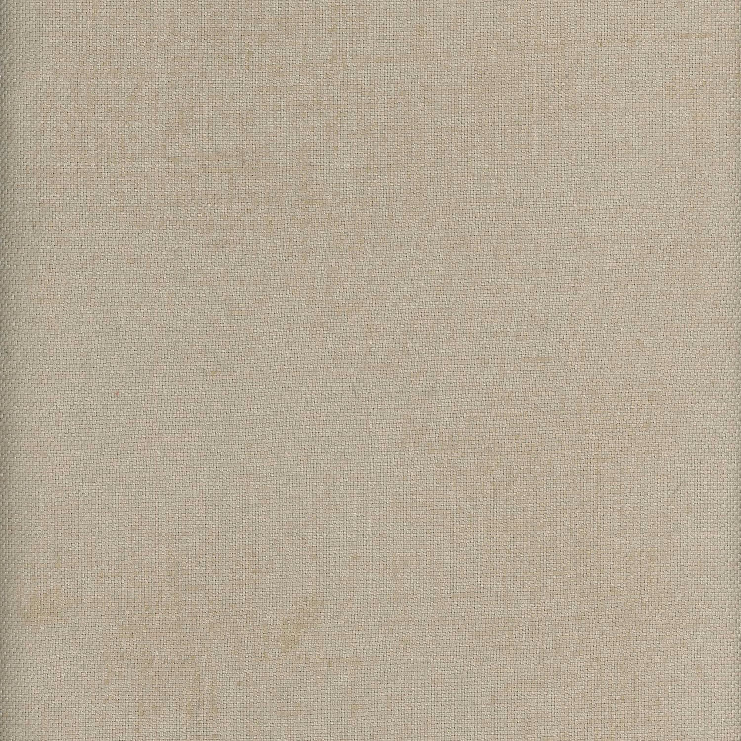 Pale warm beige fabric with a fine, lightly varied plain woven texture