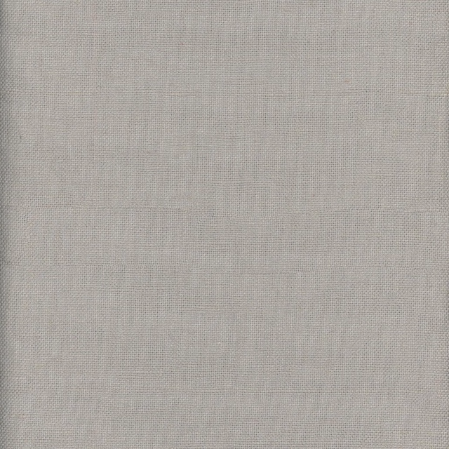 Pale greige textile showing a fine, tightly woven plain linen surface