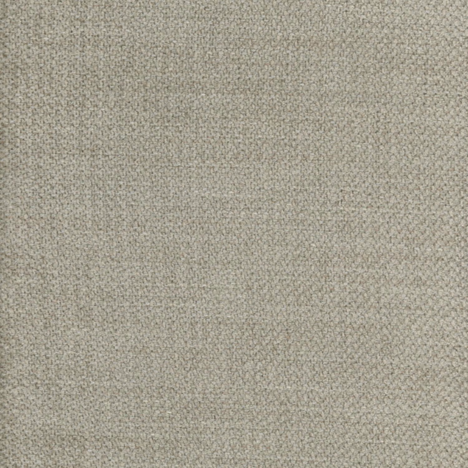 Close-up of softly mottled beige-grey stone fabric with a fine textured weave