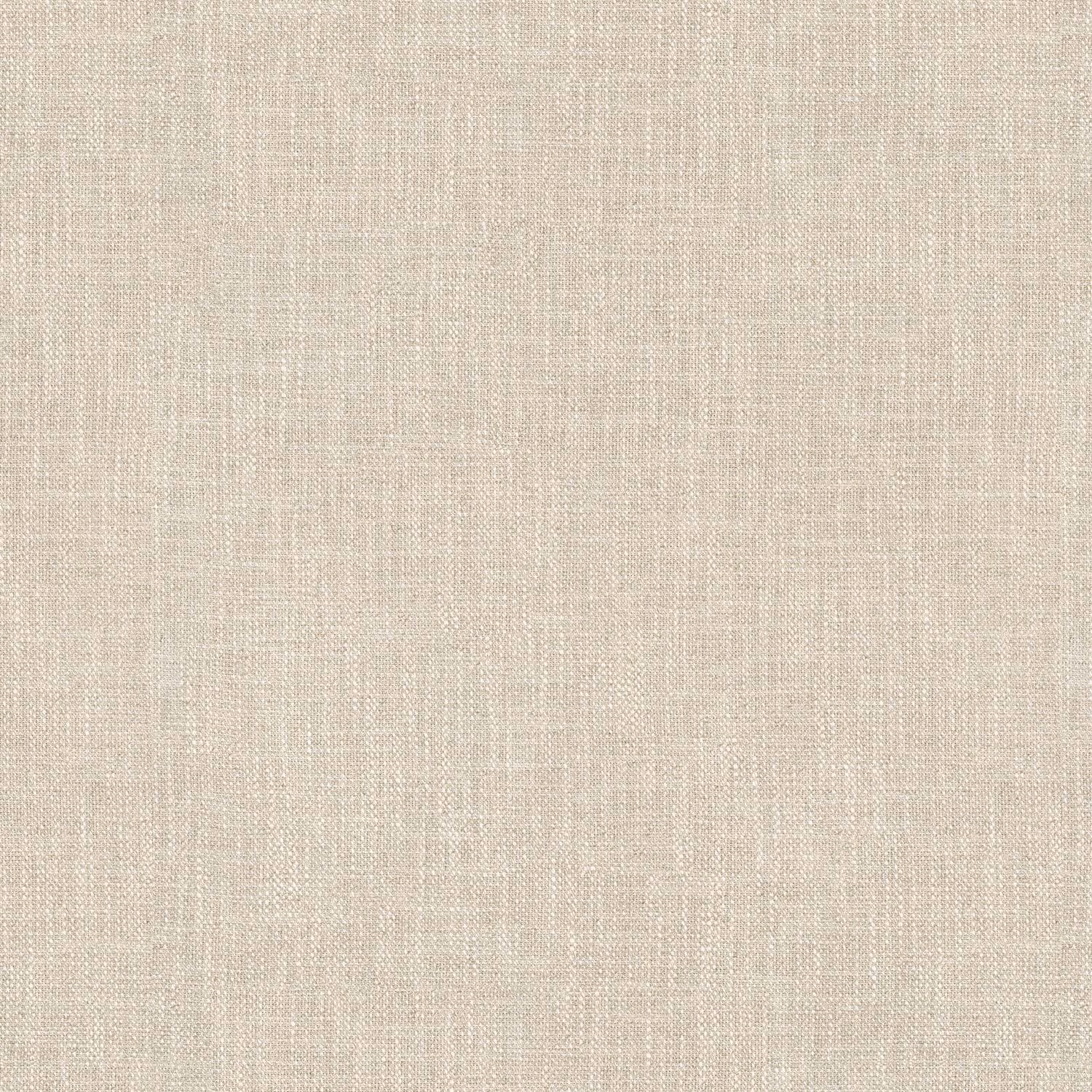 Warm ecru textile with fine vertical slubs and softly crosshatched weave