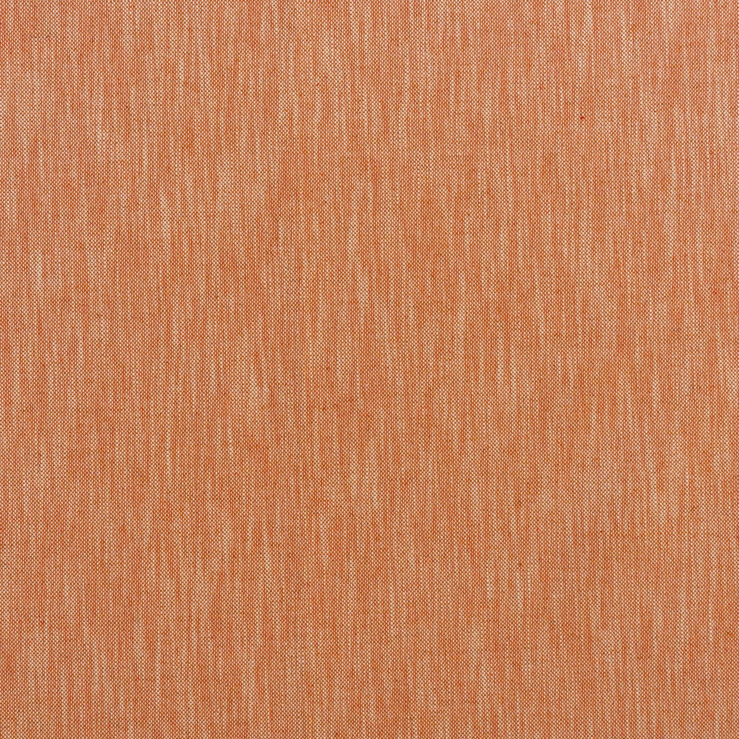Warm brick-terracotta canvas weave with fine irregular vertical striations