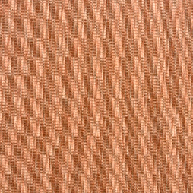 Warm brick-terracotta canvas weave with fine irregular vertical striations
