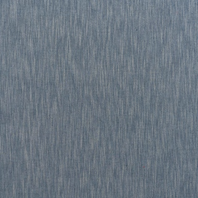 Muted denim-blue canvas weave with fine vertical striations and mottled texture