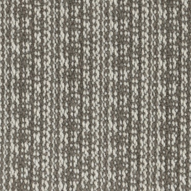 Charcoal grey textile with pale vertical flecks and a close, nubby weave