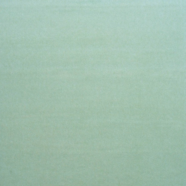 Pale mint-teal velvet swatch with a softly brushed, subtly shaded surface