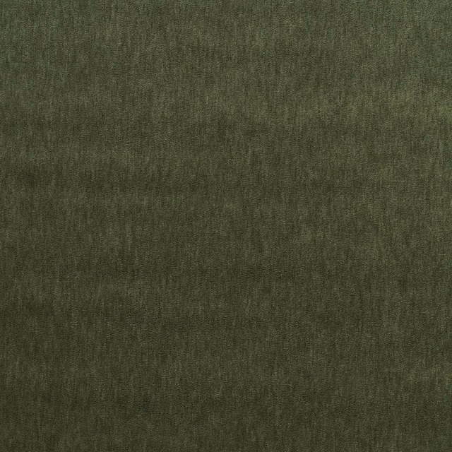 Deep olive-green velvet with subtle vertical nap variation and mottled light