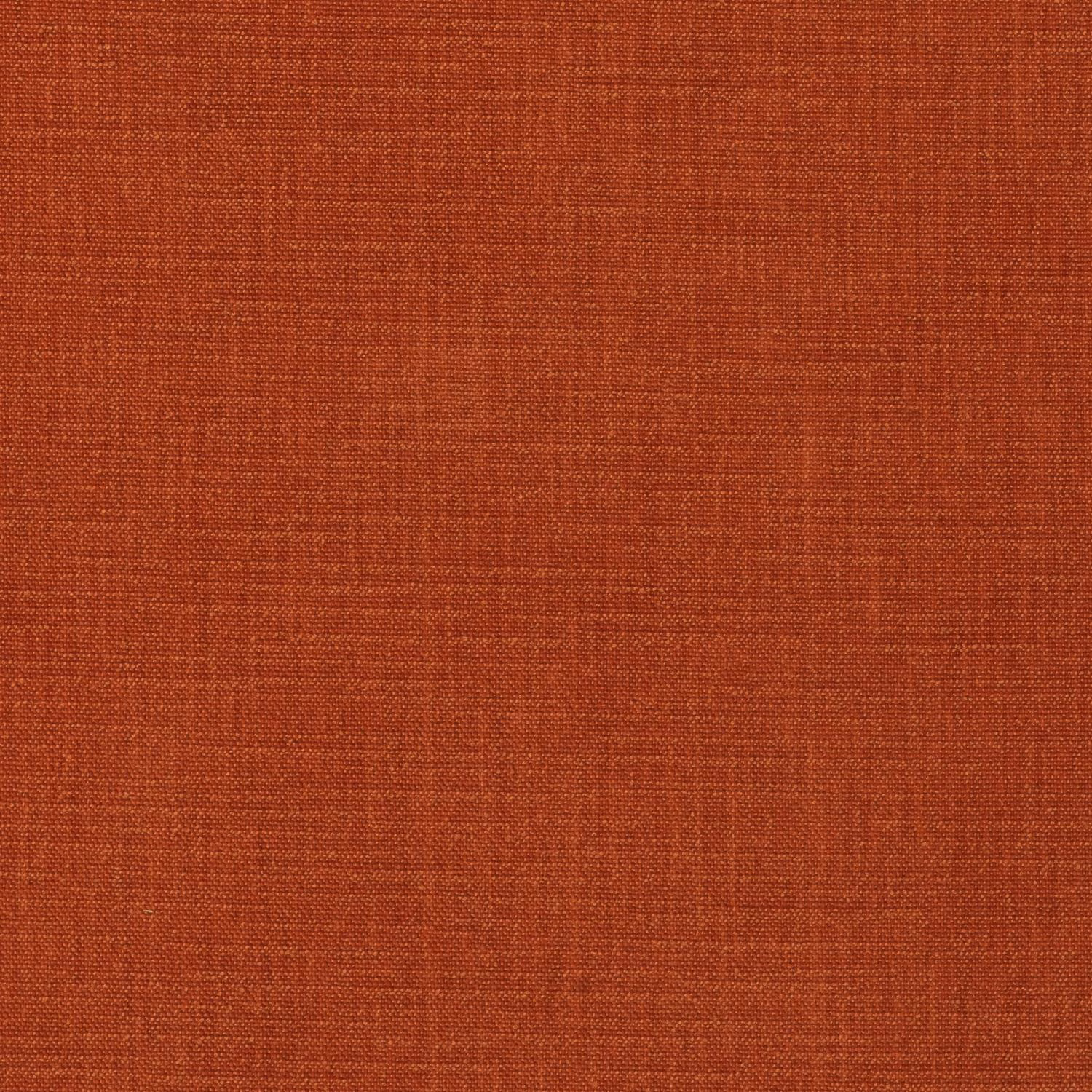 Warm rust-orange chenille fabric with a subtle crosshatched woven texture