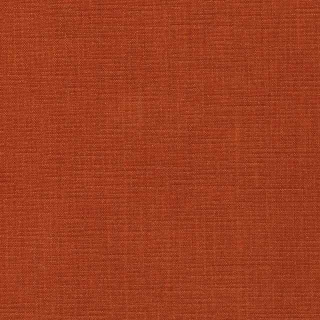 Warm rust-orange chenille fabric with a subtle crosshatched woven texture