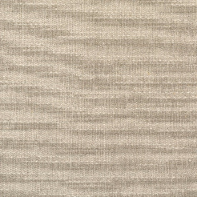 Warm natural-beige chenille fabric with fine horizontal rope-like woven texture