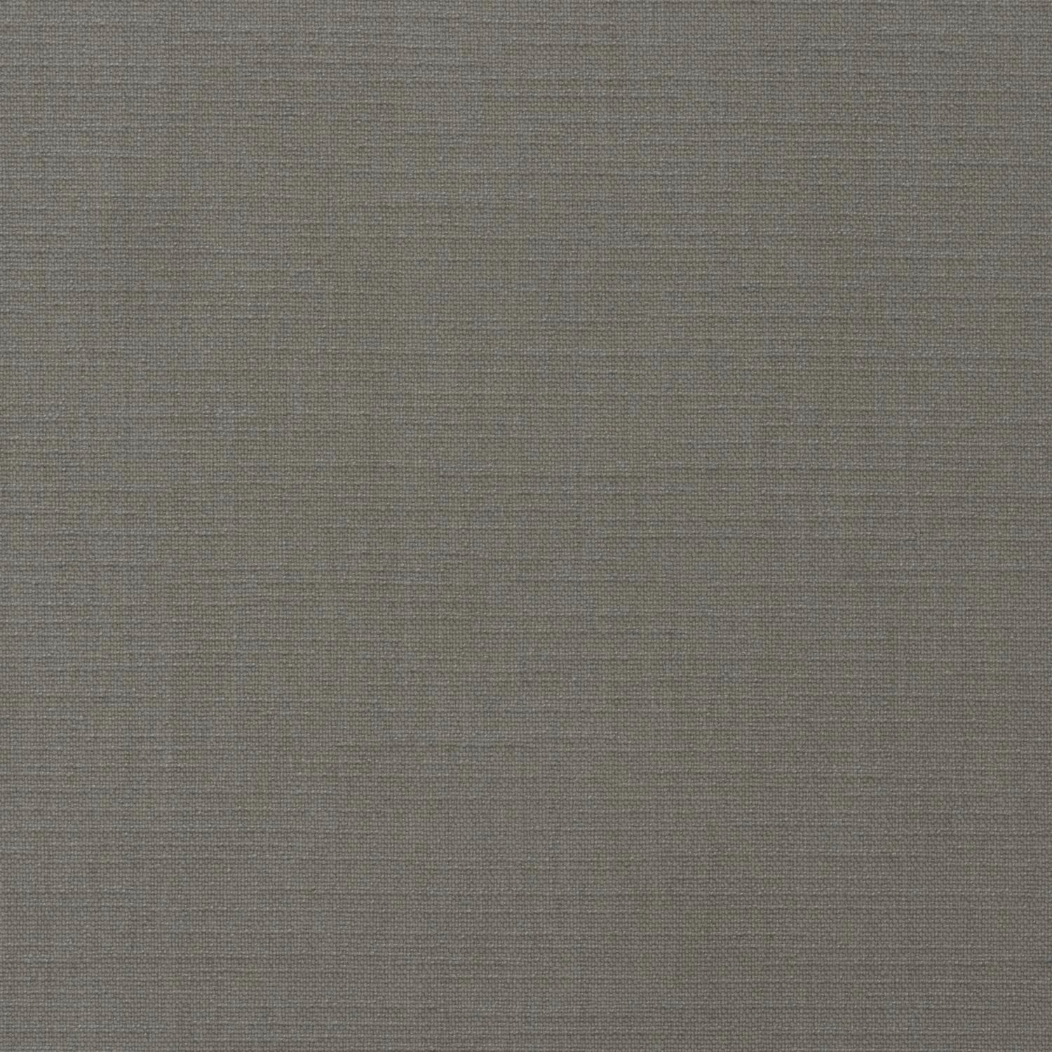 Close-up of muted storm-grey chenille weave with fine horizontal texture