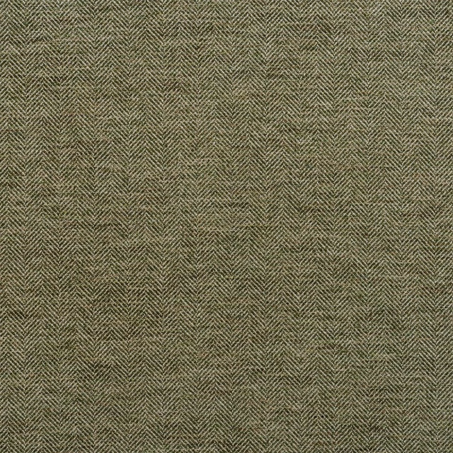 Muted olive-green fabric with a fine, densely woven herringbone texture